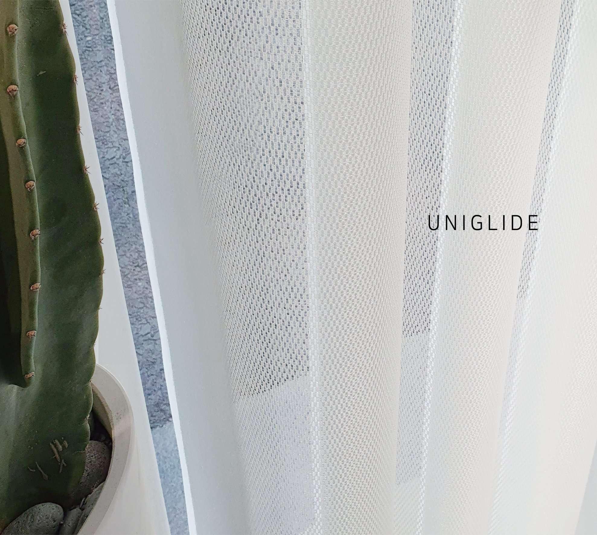 Soft sheer fabric system from the Luxor catalog.