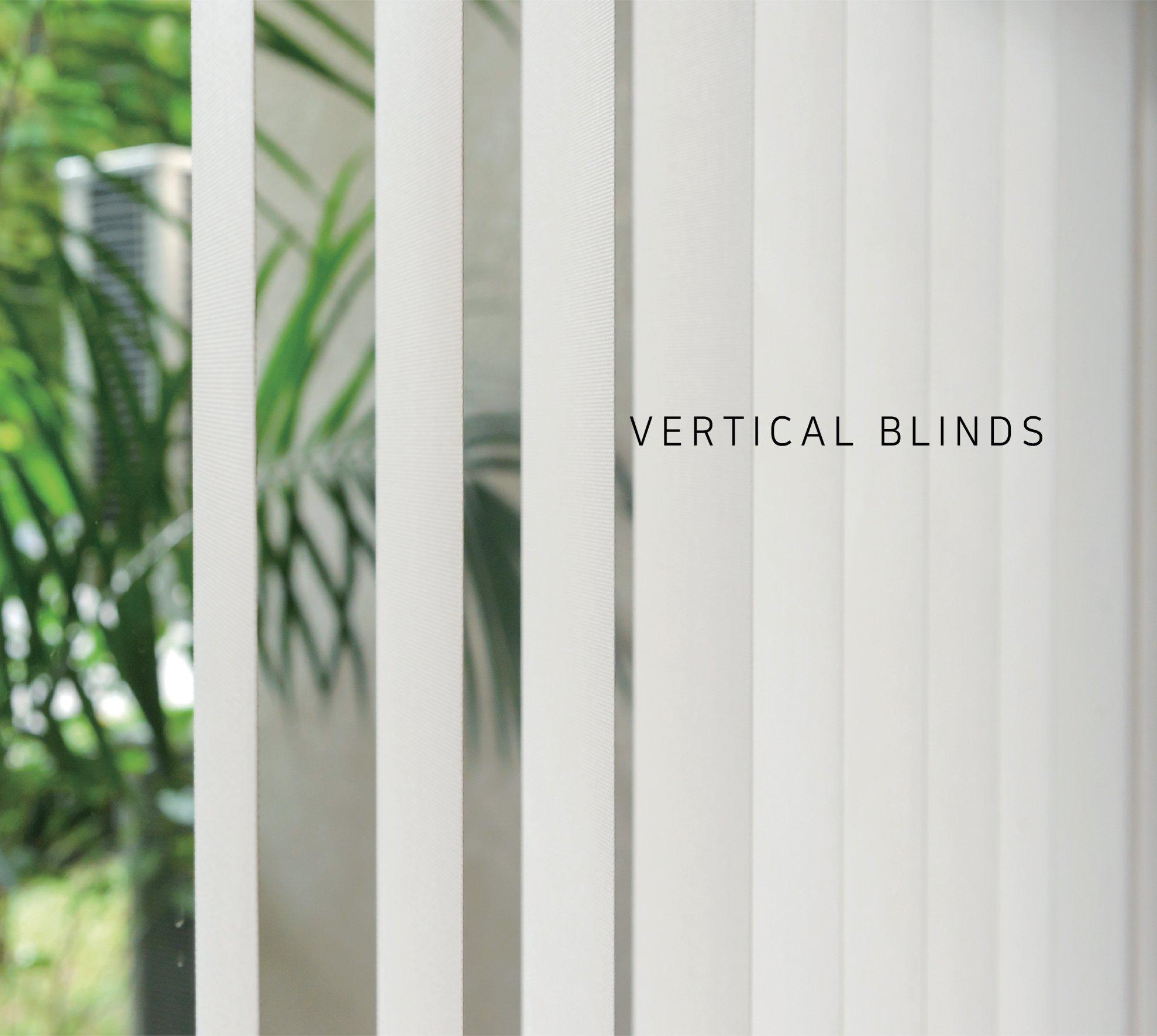 Vertical blind slats from the Luxor catalog.